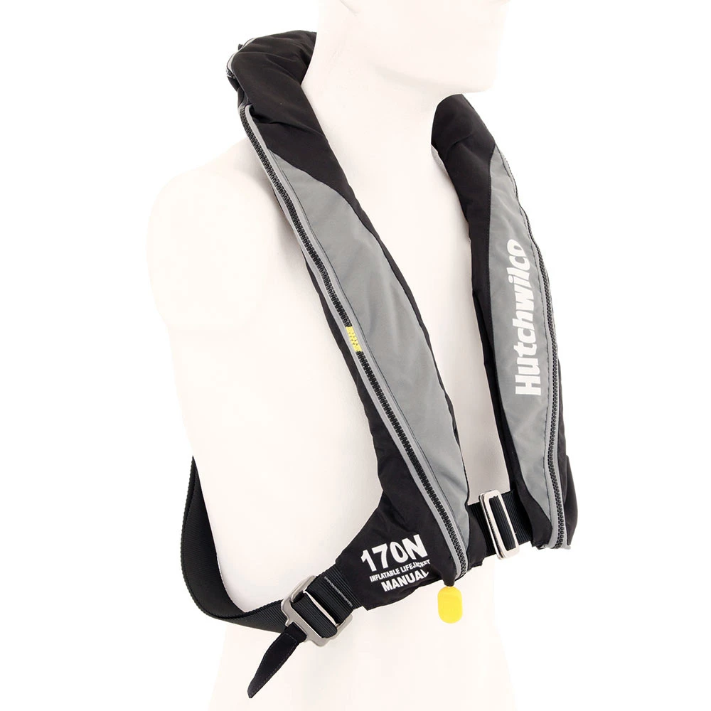 Hutchwilco Super Comfort 170N Manual Inflatable Life Jacket Grey 4 Hutchwilco Super Comfort 170N Manual Inflatable Life Jacket Grey - Image 2