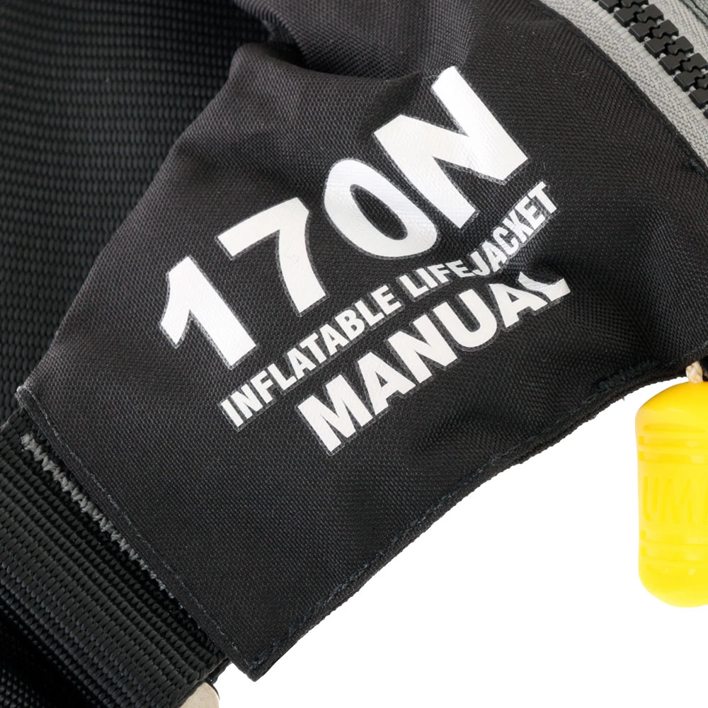Hutchwilco Super Comfort 170N Manual Inflatable Life Jacket Grey 6 Hutchwilco Super Comfort 170N Manual Inflatable Life Jacket Grey - Image 4