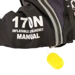 Hutchwilco Super Comfort 170N Manual Inflatable Life Jacket With Deck Harness Navy