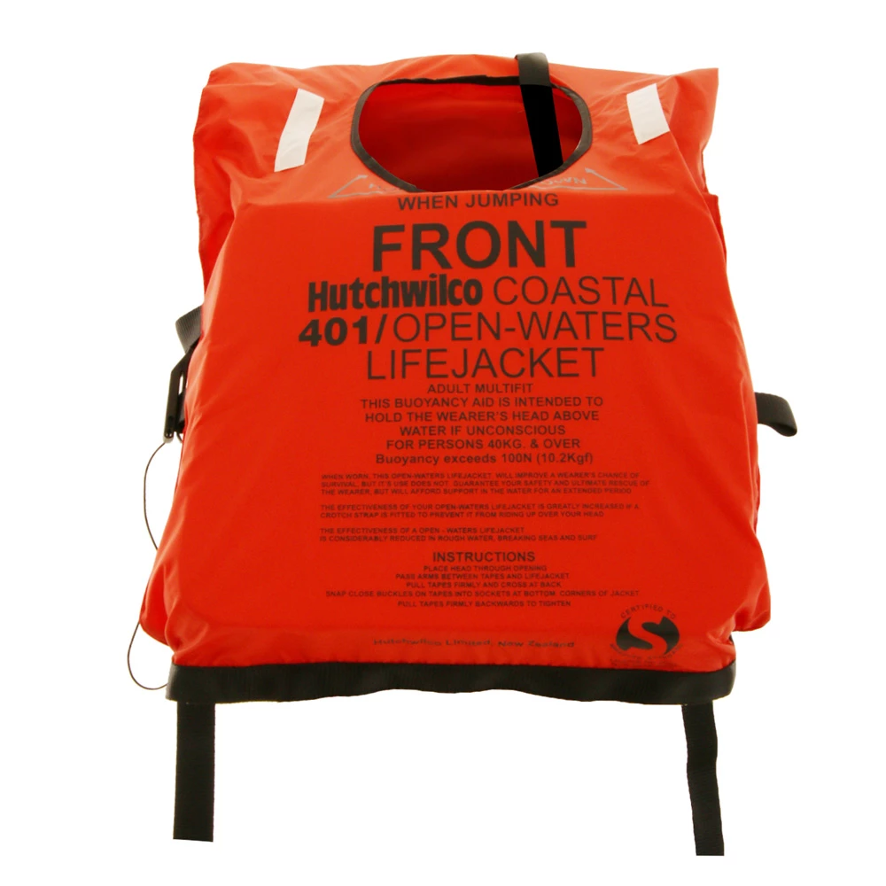 Hutchwilco Open-Waters Coastal 100N Foam Lifejacket 3 Hutchwilco Open-Waters Coastal 100N Foam Lifejacket