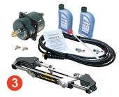 Hydrive Bullhorn Flex Hydraulic Steering System Kit 300HP